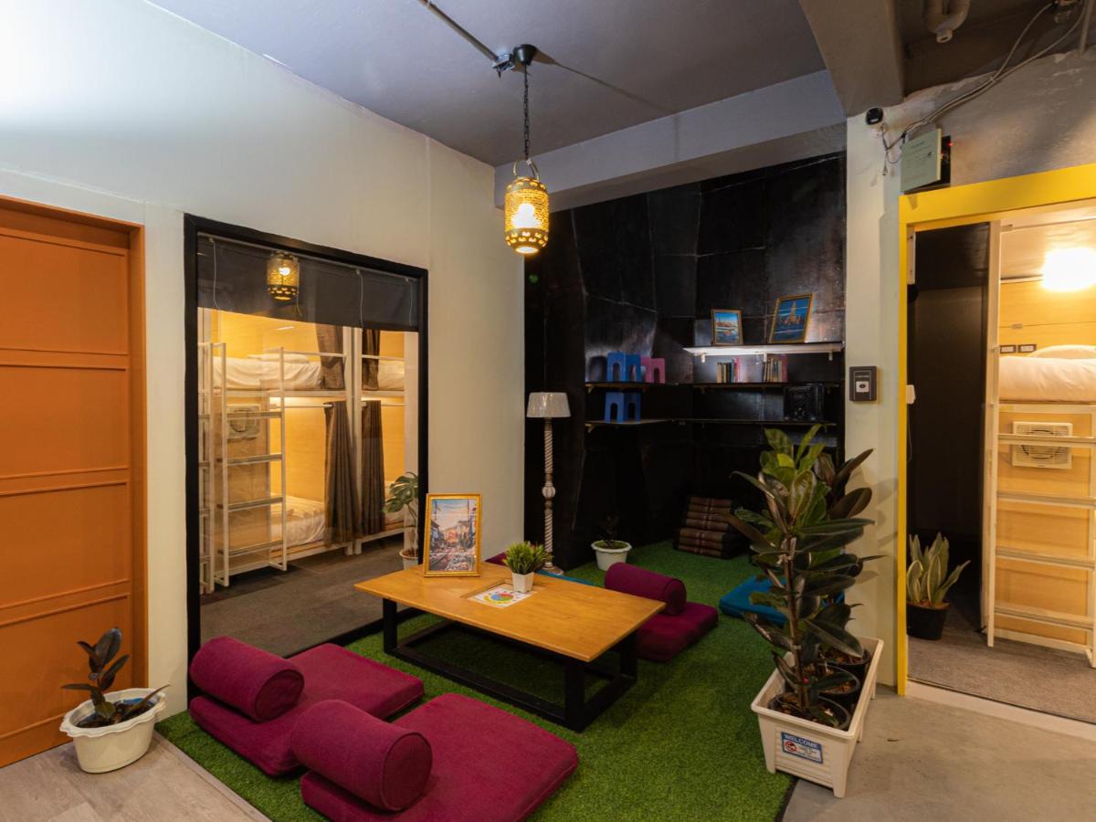 Khao San Social Capsule Hostel Bangkok Eksteriør bilde